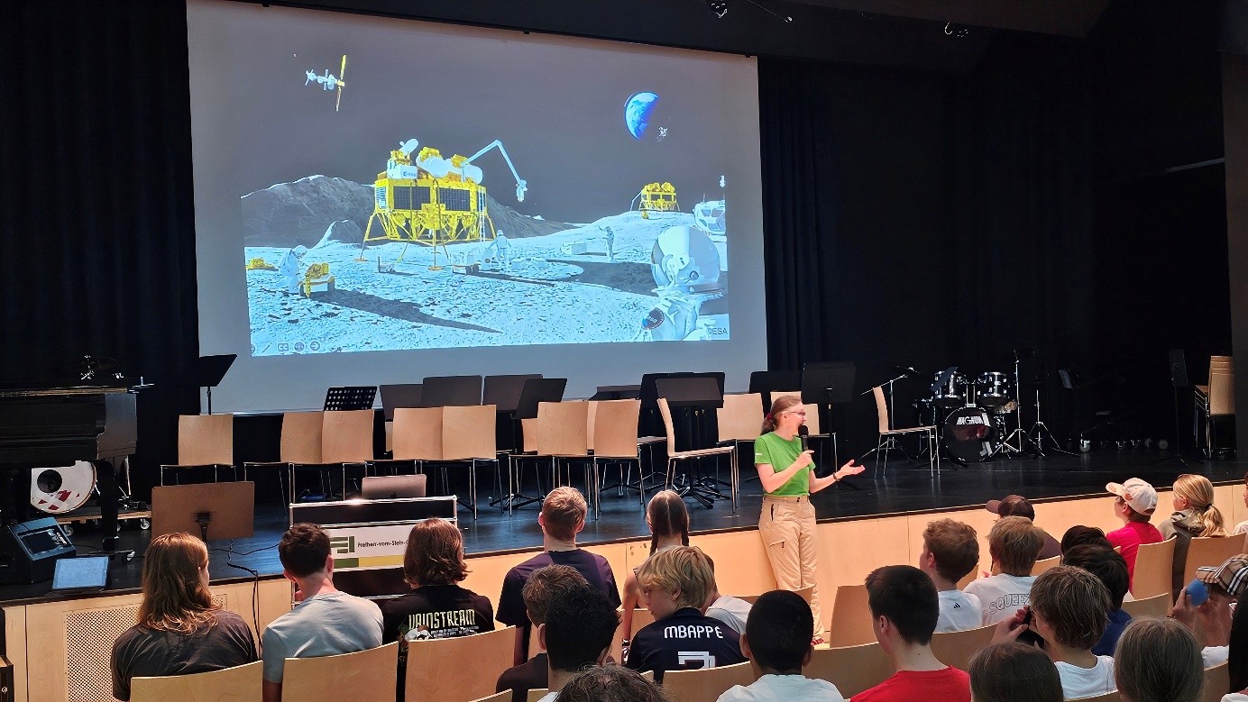 Ein ganz besonderer Blick auf die Sterne Weltraumtag der Klassen 7 am FSG 1