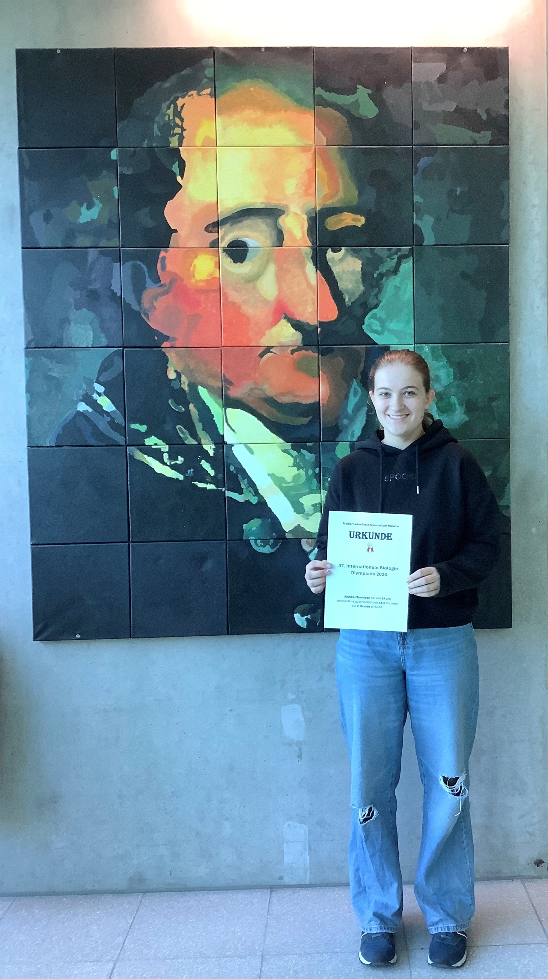 Erfolgreich in die zweite Runde der Internationalen Biologie Olympiade