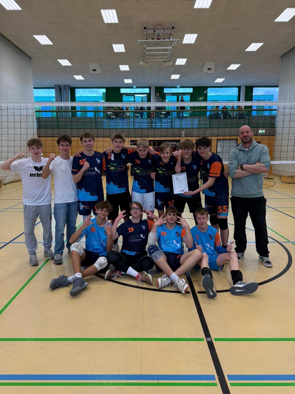 Stadtmeisterschaft Volleyball und Handball in unserer Turnhalle 6