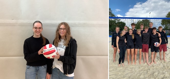 Das Stein sichert sich den ersten und dritten Platz im Beachvolleyball Mixed